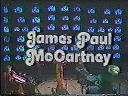 James Paul McCartney TV Special Program 1973