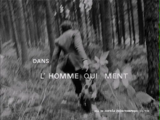 Человек, который лжёт / L'Homme qui ment (1968) dir. Alain Robbe-Grillet [1080p] (RUS SUB)