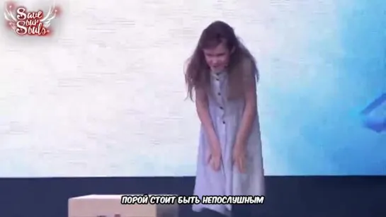 Lily-Mae Evans - Naughty (OST Matilda The Musical) (LIVE) (рус. саб)