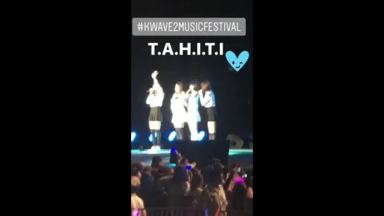 [TALK] 180113 TAHITI @ K-Wave 2 Music Festival #KWAVE2MusicFestival