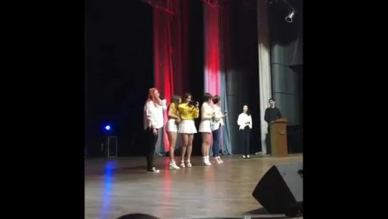 [TALK] 170604 TAHITI @ Fanmeeting & Concert in Korean Education Center in Almaty