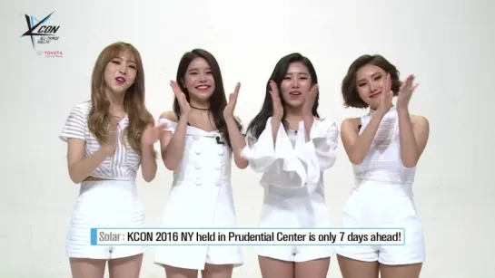 [VIDEO][#KCON16NY] Star Countdown D-7 by Mamamoo