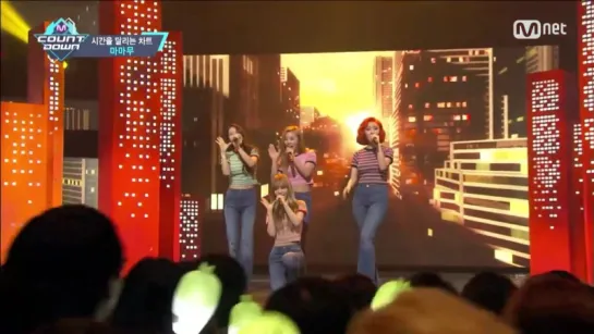 [VIDEO]MAMAMOO - Sunset Glow Special Stage M COUNTDOWN 160331 EP.467