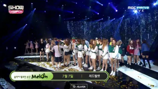 [VIDEO]160323 쇼챔피언 마마무 MAMAMOO 1위 축하 (부제 _ 덕질중)