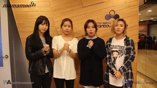 Mamamoo Support To Korean Students