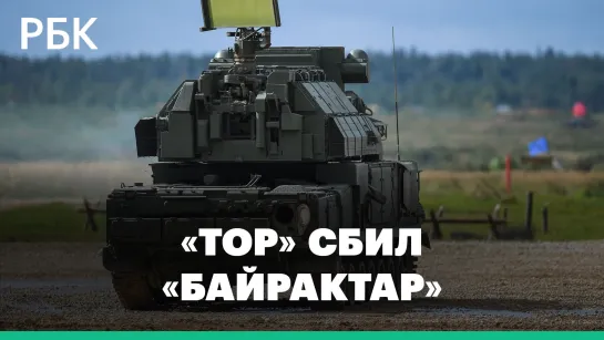 Комплекс «Тор» сбил беспилотник «Байрактар» на Украине: видео Минобороны