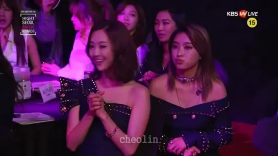 [CUT] 160114 Sistar  @ 25th Seoul Music Awards