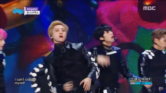 [VK][190302] MONSTA X - Alligator @ Music core