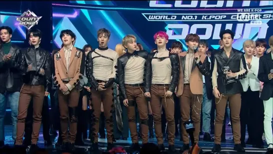 [VK][190228] MONSTA X #Alligator3rdWin Ending Stage @ M!Countdown