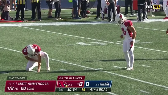 Arizona Cardinals at Seattle Seahawks 16.10.22