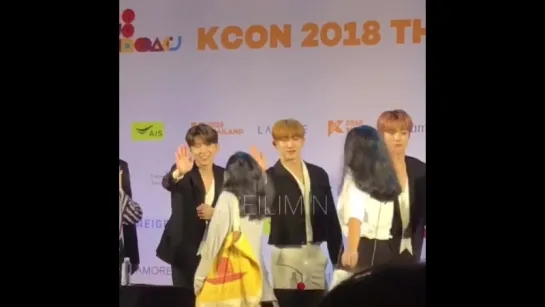 [VK][180929] MONSTA X fancam - Meet&Greet (Hi-Touch) @ KCON 2018 THAILAND