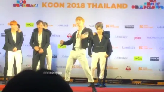 [VK][180929] MONSTA X fancam - Meet&Greet (Wonho sexy dance) @ KCON 2018 THAILAND