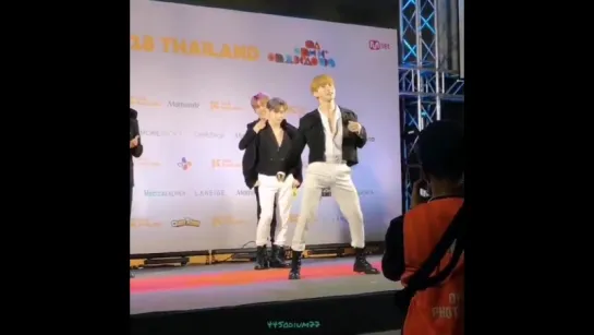 [VK][180929] MONSTA X fancam - Meet&Greet (Wonho sexy dance) @ KCON 2018 THAILAND