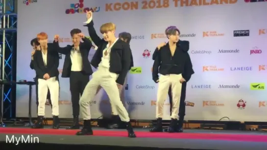 [VK][180929] MONSTA X fancam - Meet&Greet (Wonho sexy dance) @ KCON 2018 THAILAND