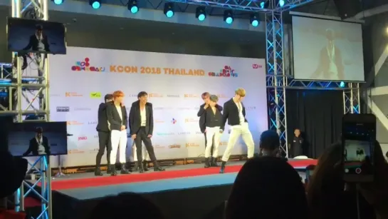 [VK][180929] MONSTA X fancam - Meet&Greet (Wonho sexy dance) @ KCON 2018 THAILAND