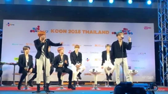 [VK][180929] MONSTA X fancam - Meet&Greet @ KCON 2018 THAILAND