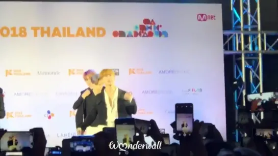 [VK][180929] MONSTA X fancam - Meet&Greet (Wonho sexy dance) @ KCON 2018 THAILAND