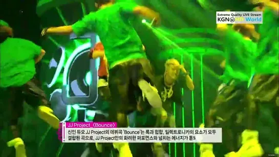 [Выступление] 120526 JJ Project - Bounce @ Music Core