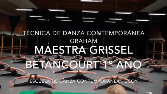 Tecnica de Danza Contemporanea Graham 1 Ano