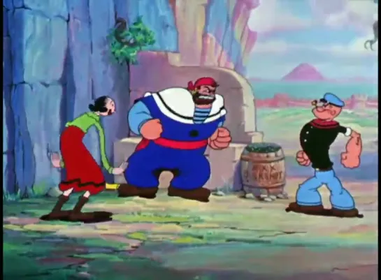 Popeye el marino contra Sindbad el marino (Popeye the Sailor Meets Sindbad the Sailor, 1936) Dave Fleischer, Willard Bowsky