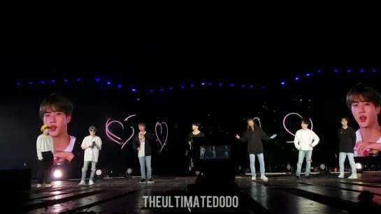 190504 BTS - Ending Ment @ Speak Yourself