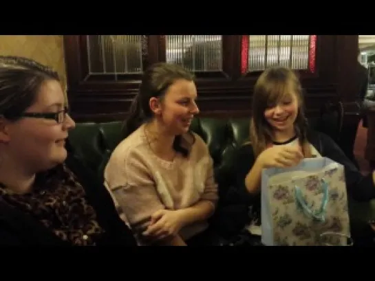 Connie Talbot and her present {YV, 2013}