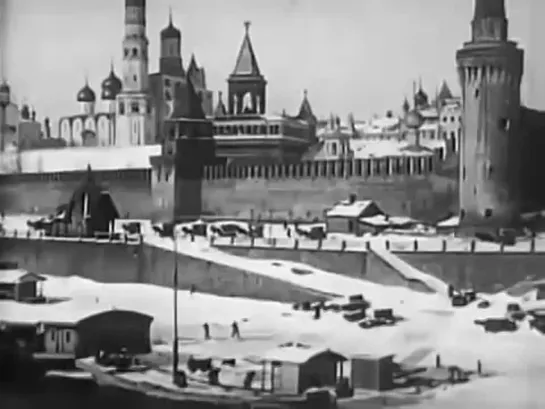 Старая дореволюционная Москва на уникальном видео 1908 года