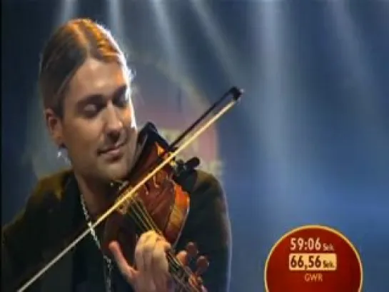 DAVID GARRETT "Полет шмеля" Мир. рекорд.