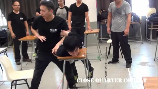 Нож. The Demonstration of Close Quarter Combat by HKCQC