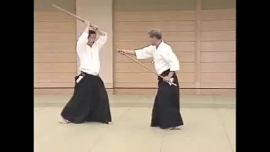 Shoji Nishio Aikido Basic 2 - Aihanmi Katatedori.