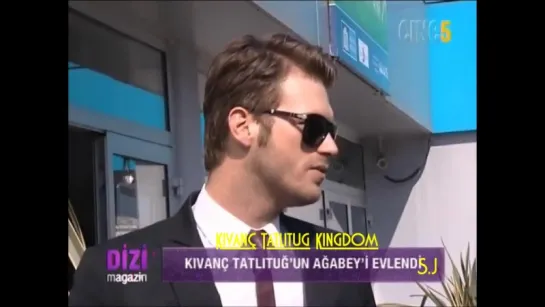 Kıvanç in(CemTatlıtuğ Wedding)Dizi Magazin 29.4.2013_CINe5