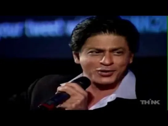 Шахрукх Кхан на THiNK 2012 / Shahrukh Khan at THinK 2012