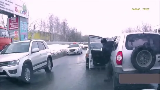 Авто приколы на дорогах.