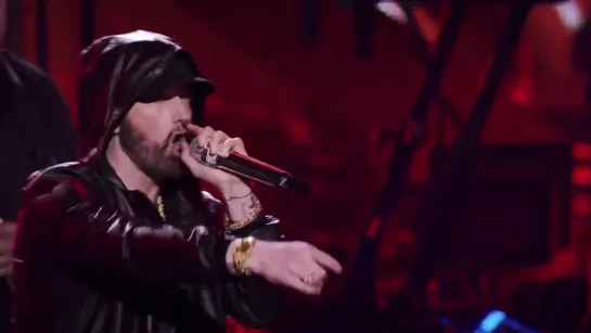 Eminem FULL PERFORMANCE Rock and Roll Hall of Fame 2022