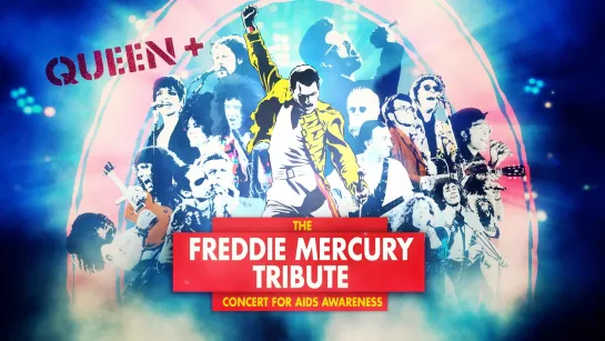 Queen + The Freddie Mercury Tribute Concert. 1992. VHS