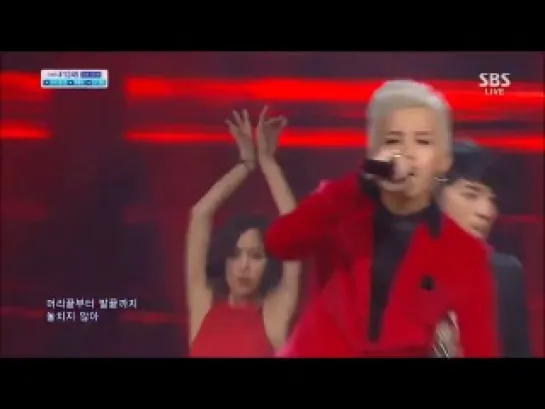 130915 Seungri (feat. G-DRAGON & Taeyang)- Let's Talk About Love @ Inkigayo