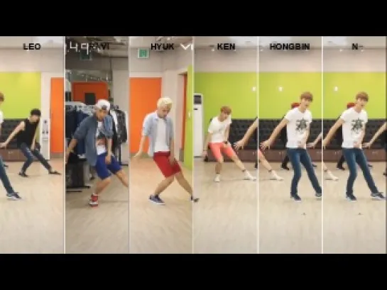 VIXX - G.R.8.U You're Impressive (member's individual dance part) practice