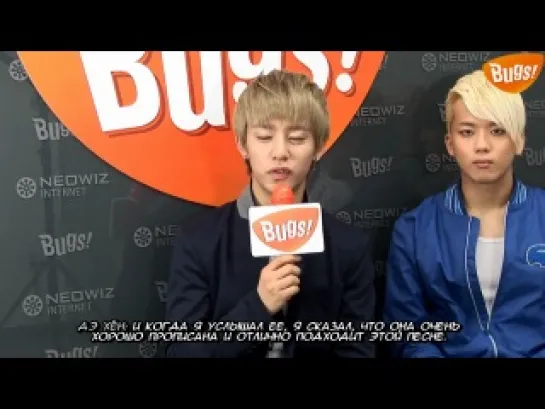 [RUS: INTERVIEW] B.A.P @ Bugs!