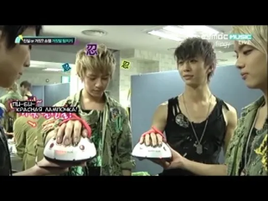 [RUS: BACKSTAGE] B.A.P @ M!Countdown