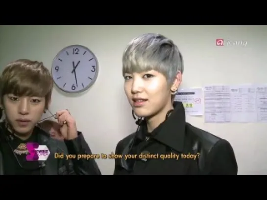 [BACKSTAGE][10.03.2013] B.A.P @ Showbiz Korea: Arirang Simply K-pop