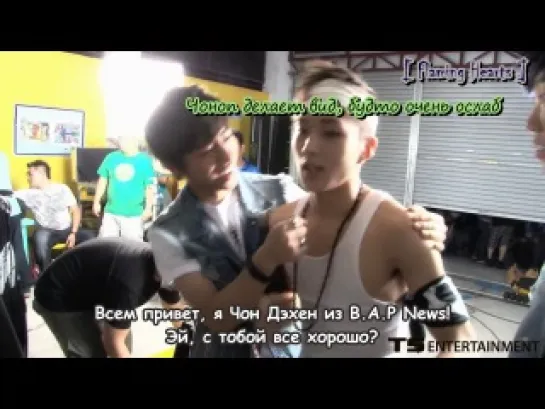 B.A.P - ONE SHOT M-V making film (in Manila, Philippines) (рус.суб)