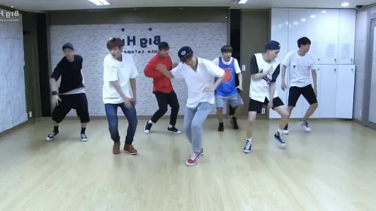 28.06.2015 г. Танцевальная практика BTS «Dope» в зеркальном режиме