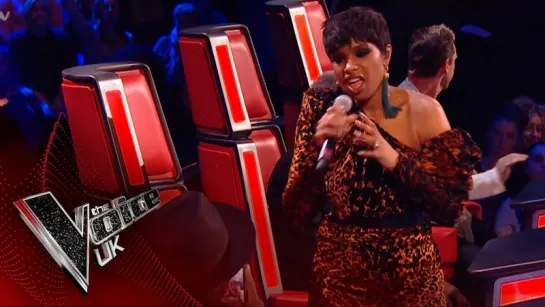 EXCLUSIVE! Jennifer Hudson Performs in an Ad Break (The Voice UK 2017)