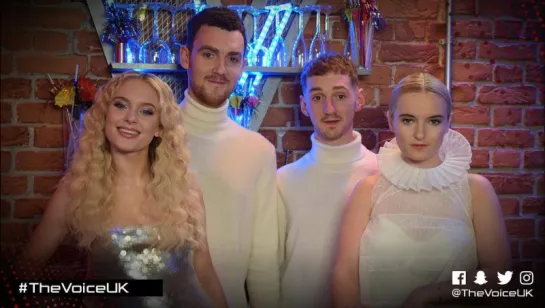 The mighty Clean Bandit and Zara Larsson are on tonight's show (The Voice UK 2017)