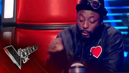 will.i.am Accidentally Presses His Button! (The Voice UK 2017)