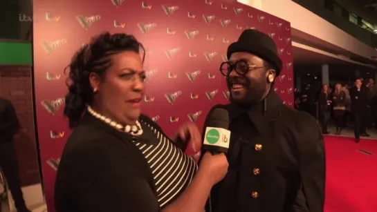 This Morning: Alison Gets Flirty With Will.i.Am On The Voice Red Carpet