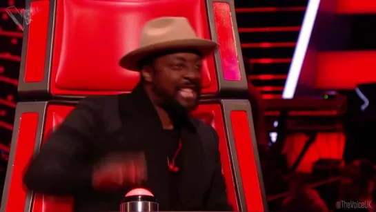 will.i.am's English Impression (The Voice UK 2018)