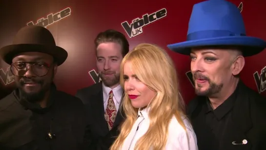 Coaches at Voice Secret Gig (The Voice UK 2016)