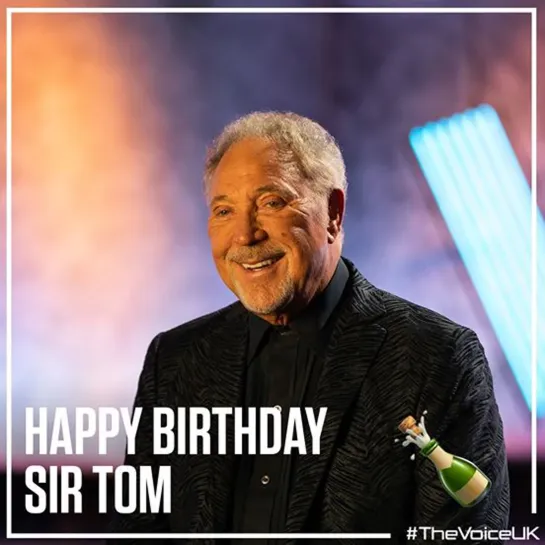 The Voice UK Team wishing a VERY Happy 80th Birthday to Sir Tom Jones! (The Voice UK 2020)