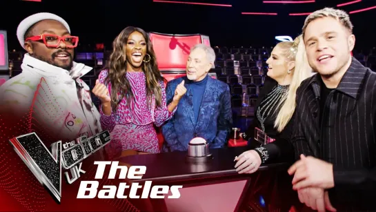 AJ Odudu chats to the Coaches in the studio at The Voice UK Battles (The Voice UK 2020)